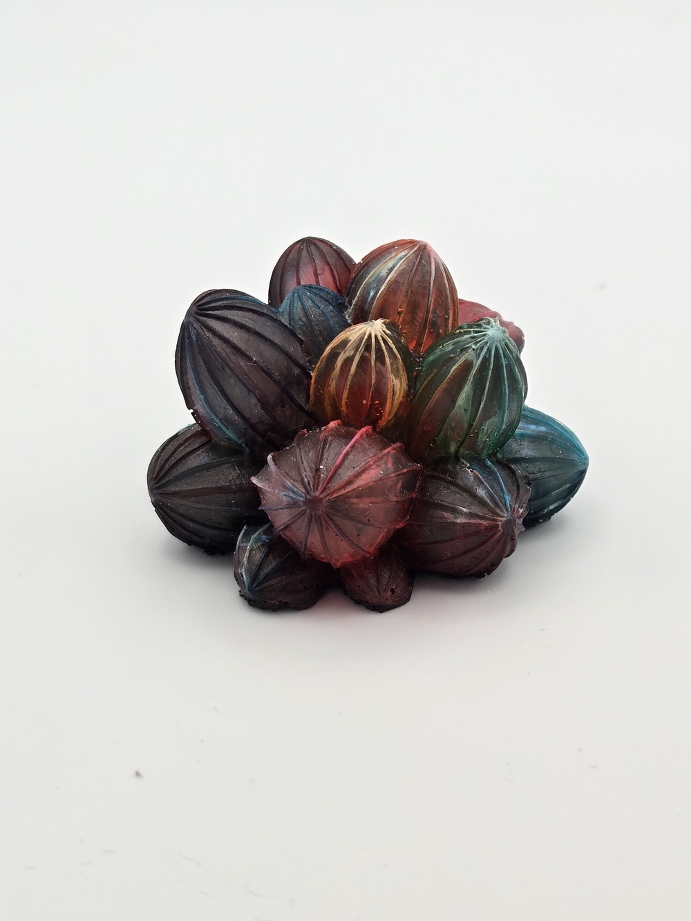 Multicolor Resin Succulent Accent - Home Accents Faux Florals
